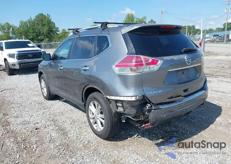 2016 Nissan Rogue Sv from USA, damaged, VIN KNMAT2MV6GP600245